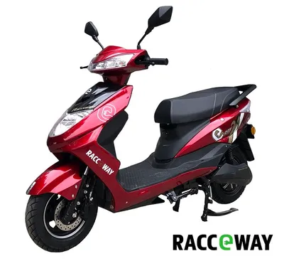 Produktbild von Elektroskútr RACCEWAY® CITY 21, červený + Nosič