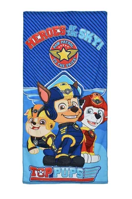 Produktbild von Strandtuch Paw Patrol Rubble, Chase und Marshall