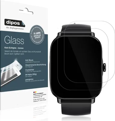 Produktbild von 2x Schutzfolie für IFMDA P72 1.85 Zoll - Anti-Shock 9H Folie dipos Glass Kunststoffglas