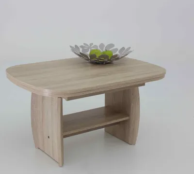 Produktbild von Couchtisch Wohnzimmertisch - Manfred - 90/142 x 68 cm Sonoma Eiche mit Liftfunkt