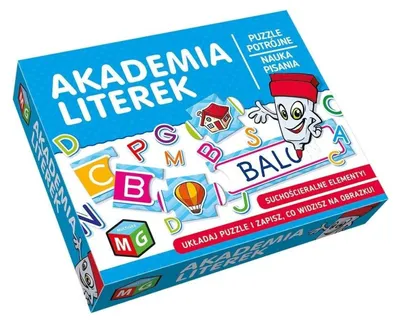Zdjęcie produktu dla Multigra Gra Akademia Literek dla dzieci
