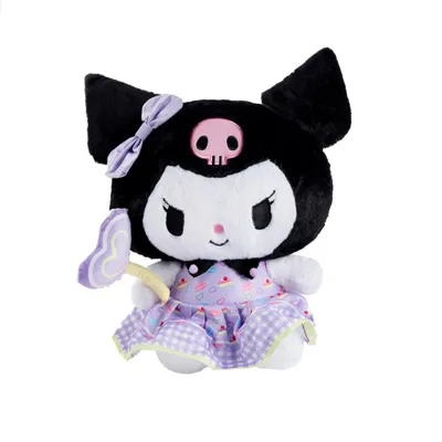 Image de Ours en peluche Gustaw XXL (noir, 85 cm) Hello Kitty Kuromi - ours en peluche, ours câlin XXL, peluche, peluche géante, ours en peluche géant, conte de fées