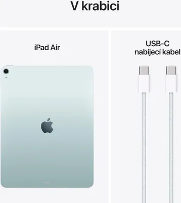 Apple iPad Air 13 Zoll / (M3) WLAN / 12,9 Zoll / 2732 x 2048 / 8 GB / 1 TB / iPadOS18 / Blau