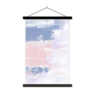 Produktbild von MuchoWow® Textilposter Pastell - Gestaltung - Farbe 40x60 cm mit schwarzem Rahmen - Wanddekorationen