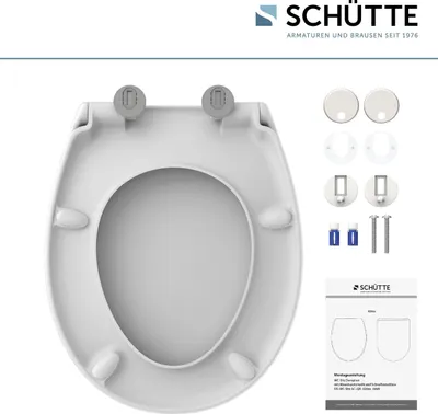 Produktbild von SCHÜTTE WC-Sitz passend für Geberit VIRTO, Ideal Standard EUROVIT, Laufen OBJEKT, Villeroy & Boch ARRIBA