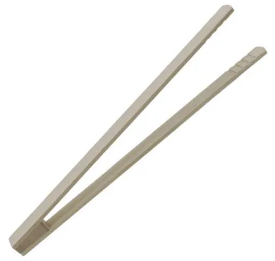 Produktbild von Grill- und Küchenzange 30cm aus Holz