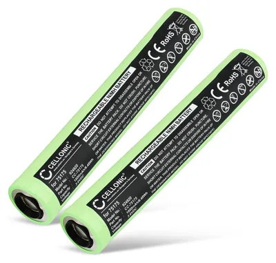 Image de subtel 2x Batterie compatible avec Streamlight 76000, 76316, 76307