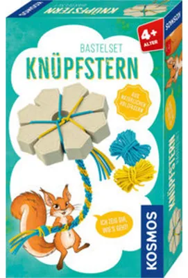 Produktbild von Kosmos Knüpfstern, Bastelset für Kinder, 4 Jahr(e)