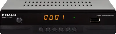 Front view of a digital satellite receiver.