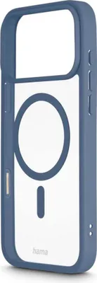 Zdjęcie produktu dla Hama Frame Protect, Pokrowiec, Apple, iPhone 17 Pro Max, 17,5 cm (6.9"), Niebieski, Przezroczysty