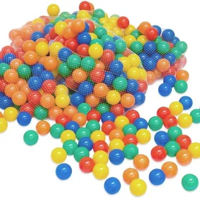 Produktbild von Bunte Kunststoffbälle 4cm Schwimmbad Spielzeug