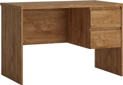 Produktbild von Schreibtisch mit 2 Schubkästen in Eiche Nb. FORTALEZA-129, B/H/T ca. 110/75/65 cm