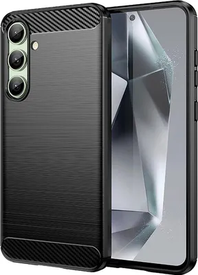 Obrázok produktu pre Karbónové puzdro pre Samsung Galaxy S24 Fe - čierne