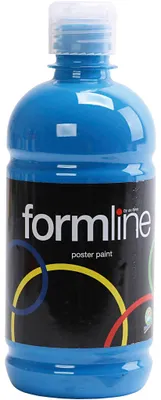 Produktbild von Temperafarbe Matt, Primärblau, 500 ml/ 1 Fl. [HOB-642055]