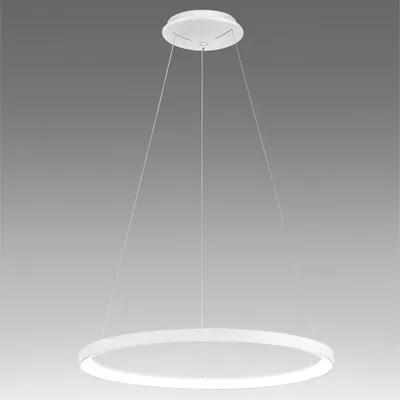 Immagine prodotto di Lampada a Sospensione Krizia S/G 3000K 60W 4800lm in Alluminio Bianco Satinato, LED Dimmerabile, Design Moderno - Gealuce