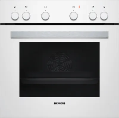 Produktbild von Siemens iQ100, Einbau-Herd, 60 x 60 cm, Weiß HE010FBV1