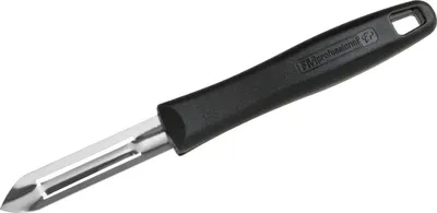 Immagine prodotto di FMprofessional Pelapatate per sbucciare verdura e frutta, pelaverdure in acciaio inox, dimensioni 18,5 cm