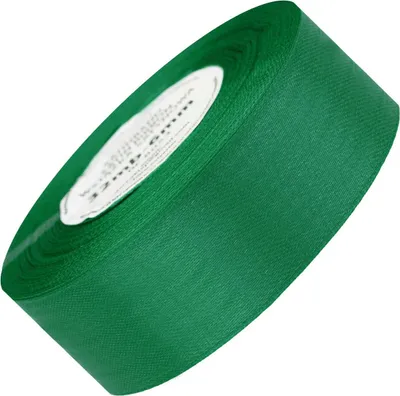 Zdjęcie produktu dla Wstążka satynowa ciemna zielona 38mm - 32mb
