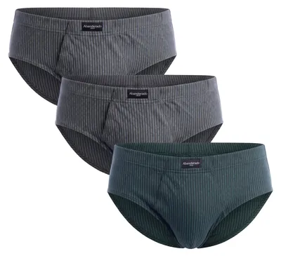 Imagen del producto de Paquete de 3 calzoncillos para hombre Abanderado, modelo Essential, con abertura (A0090)