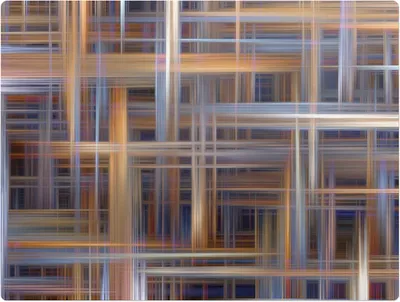 Produktbild von Geometrisches Liniengeflecht – Bodenschutzmatte – Rutschfest – Schutzmatte für Büro – Vinylmatte – Stuhlunterlage – 120 x 90 cm