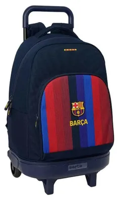 Produktbild von Safta Fc Barcelona 26/27 33l Rucksack Mit Rollen Blau  Kinder Blau One Size