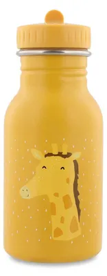 Produktbild von Trixie Trinkflasche Edelstahl Kinderflasche 350ml gelb Giraffe
