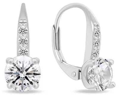 Immagine prodotto di Orecchini in argento con zirconi EA916W