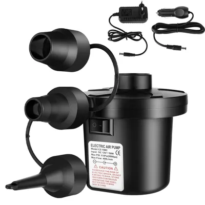 Obrázek produktu pro Elektrická vzduchová pumpa, 3 trysky, kompaktní provedení