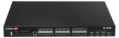 Image de Edimax Switch 24 ports Gigabit SFP + 4 ports 10GbE SFP+ - Commutateur - 1 Gbps