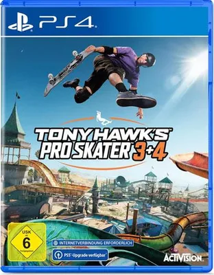 Produktbild von GAME Tony Hawks Pro Skater 3+4, PlayStation 5, T (Jugendliche)