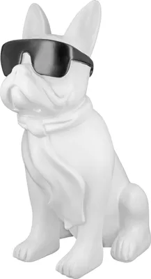 Obrázok produktu pre Casablanca by Gilde Decoration Pug Cool Dog sitting V. 35 cm,37190