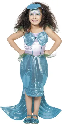 Produktbild von Nixe-Kleid mit Diadem, Größe:128