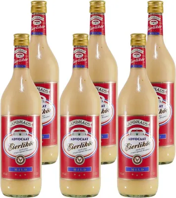 Produktbild von Landhaus Advocaat Eierlikör (6 x 1,0L)
