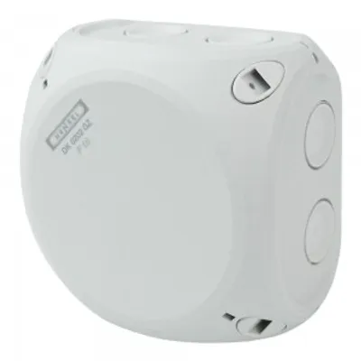 Obrázok produktu pre Rozbočovacia skrinka s povrchovou montážou so svorkami IP66 93x93x62 Hensel DK 0202 GZ
