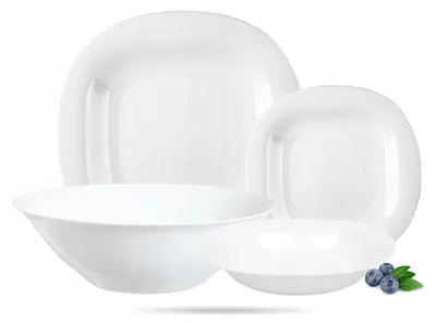 Produktbild von Luminarc Carine Essservice 19-teilig weiß für 6 Personen