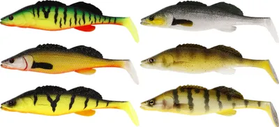 Produktbild von 6 Westin Zanderteez Shadtail 8,5cm 6g - Gummifisch Set