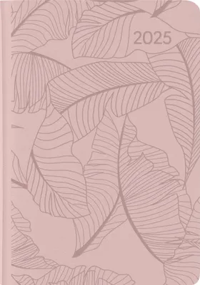 Produktbild von Ladytimer Mini Deluxe Salmon 2025 - Taschen-Kalender 8x11,5 cm - Tucson Einband - mit Motivprägung - Weekly - 144 Seiten - Alpha Edition