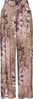 Produktbild von LASCANA Palazzohose taupe-beere bedruckt Größe 40