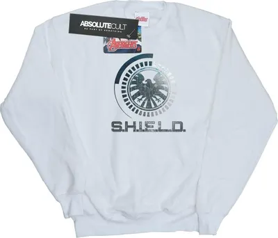 Produktbild von Marvel - "Agents of SHIELD" Sweatshirt für Damen BI2978 (L) (Weiß)
