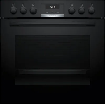 Produktbild von Bosch Serie 6 HEG517BB3, Medium, Elektrischer Ofen, 71 l, 71 l, 50 - 275 °C, Hydrolytisch
