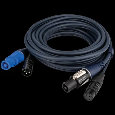 Produktbild von DAP FP17 Hybrid Cable - powerCON & 3-pin XLR - Audio / Power 6 m