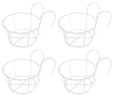 Produktbild von Hängender Blumenständer aus rostfreiem Eisen für Balkon und Garten