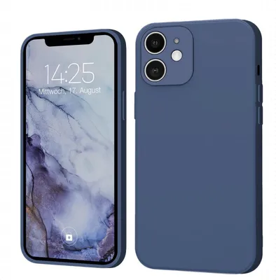 Produktbild von Hülle für iPhone 11 Case Cover Bumper Silikon Softgrip Schutzhülle Farbe: Lavendelblau