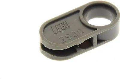 Produktbild von 1x Lego Technic Flex Kabel Verbinder Halter alt-dunkel grau 8836 8839 2900