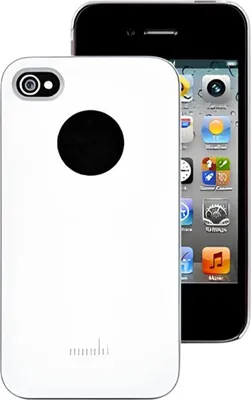 Zdjęcie produktu dla Moshi, etui ochronne do Apple iPhone 4/4S iGlaze, białe