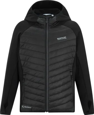 Produktbild von Regatta - "Andreson" Steppjacke für Kinder, Hybrid RG12823 (146-152) (Schwarz/Mittelgrau)