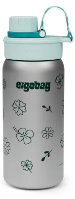 Produktbild von ergobag Edelstahl Trinkflasche Blümchen