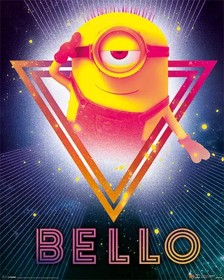 Produktbild von Poster Despicable Me 3 80s Bello 40x50cm
