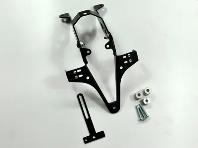 Produktbild von ZIEGER Basic Kennzeichenhalter kompatibel mit KTM 690 Duke BJ 2008-11 / R BJ 2010-12 / 690 Supermoto BJ 2007-09 / SMR BJ 2008-10