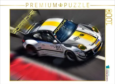 Produktbild von CALVENDO Puzzle Porsche 911 GT3 - der Sportwagen ist in zahllosen Wettbewerben unterwegs. | 1000 Teile Lege-Größe 64x48cm Foto-Puzzle für glückliche Stunden